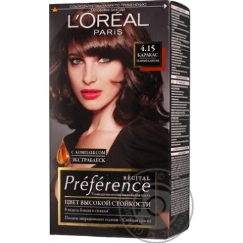 L'oreal Recital Preference №4.15 Hair Dye - buy, prices for MegaMarket - photo 4