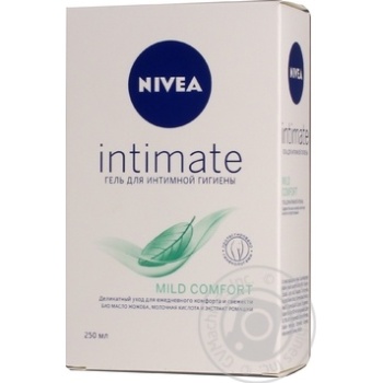 Гель Nivea Intimate Natural делікатний для інтимної гігієни з екстрактом ромашки і молочною кислотою 250мл Німеччина купити, ціни на МегаМаркет - фото 3