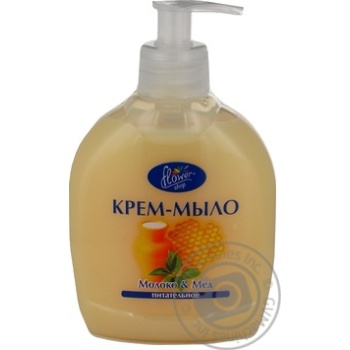 Крем-мило Молоко+мед 300мл х24 купити, ціни на МегаМаркет - фото 1