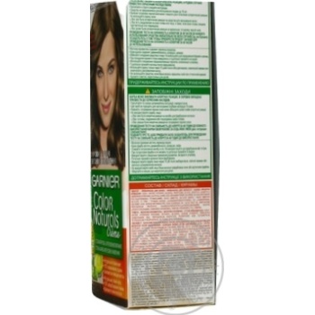 Краска для волос Garnier Color Naturals Creme с 3-мя маслами №6 Лесной орех купить, цены на МегаМаркет - фото 3