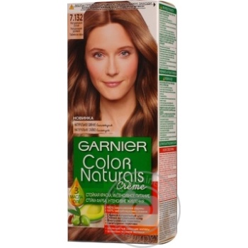 Краска для волос Garnier Color Naturals натуральный русый №7 132 купить, цены на МегаМаркет - фото 1