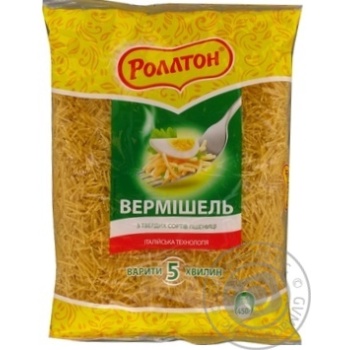 Pasta vermicelli Rollton 450g - buy, prices for MegaMarket - photo 3