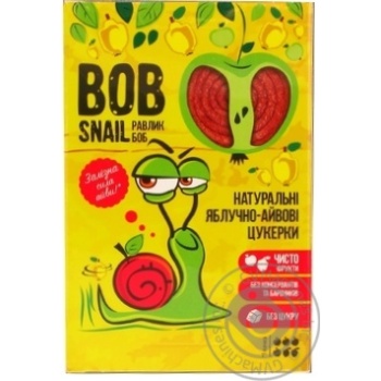 Candy Bob snail with apple 60g - buy, prices for MegaMarket - photo 1