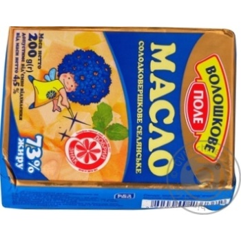 Voloshkove pole sweet cream butter 73% 200g - buy, prices for MegaMarket - photo 2