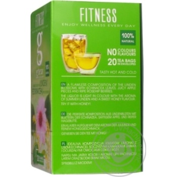 Tea Grace Fitness herbal packed 20pcs 40g - buy, prices for MegaMarket - photo 4