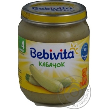 Bebivita for children from 4 months squash puree 125g - buy, prices for MegaMarket - photo 3