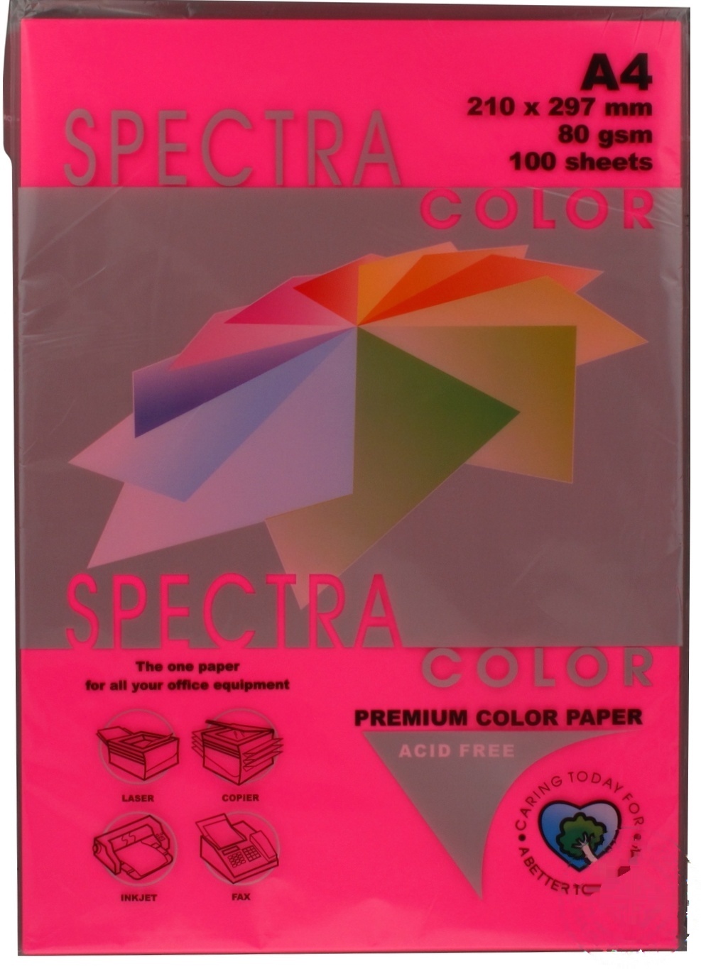 

Бумага Spectra Color цветная А4 100 листов 80г/м2