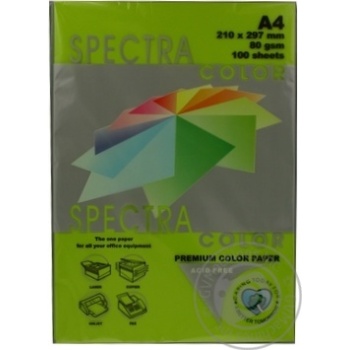 Папір Spectra Color кольоровий А4 100арк 80г/м2 х5 купити, ціни на МегаМаркет - фото 1