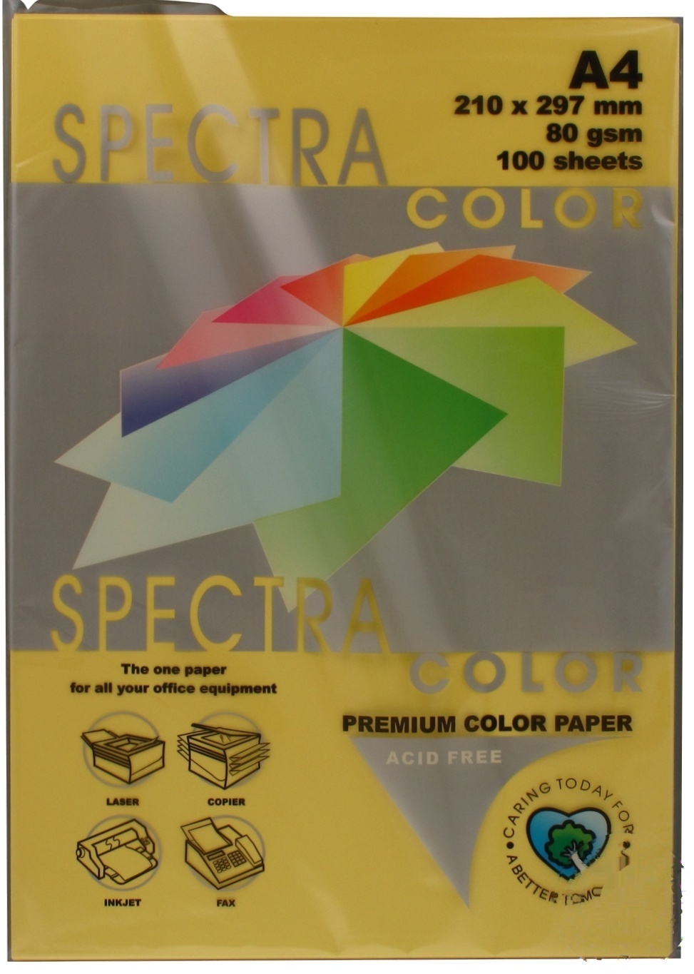 

Бумага Spectra Color цветная А4 100 листов 80г/м2