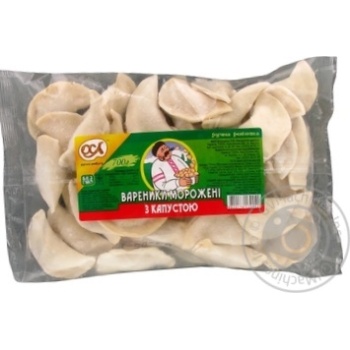 Osa frozen with cabbage vareniki 700g - buy, prices for MegaMarket - photo 1