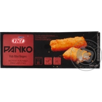 Рибні палички Vici Panko у паніруванні 285г х5* купити, ціни на МегаМаркет - фото 1