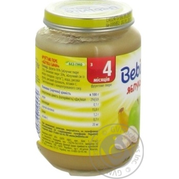 Пюре Bebivita Яблоко и банан 190г купить, цены на МегаМаркет - фото 2