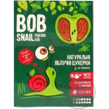 Конфеты Bob Snail яблочные с мятой натуральные 120г купить, цены на МегаМаркет - фото 3