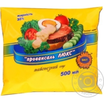 Майонез "Бест" в/п 460г купити, ціни на МегаМаркет - фото 1