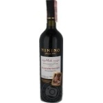 Wine Mimino Alazani valley red semisweet 11-12% 750ml glass bottle