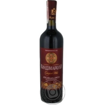 Wine Kindzmarauli red semisweet 11-12% 750ml - buy, prices for MegaMarket - photo 1