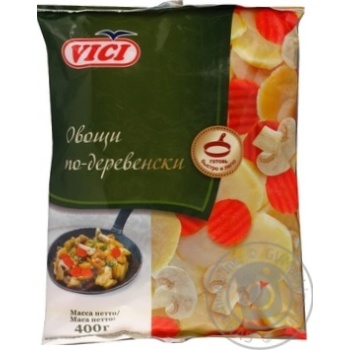 Овочі Vici По-селянськи швидкозаморожені 400г купити, ціни на МегаМаркет - фото 3