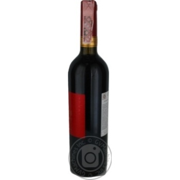 Wine saperavi red dry 13% 750ml glass bottle - buy, prices for MegaMarket - photo 2