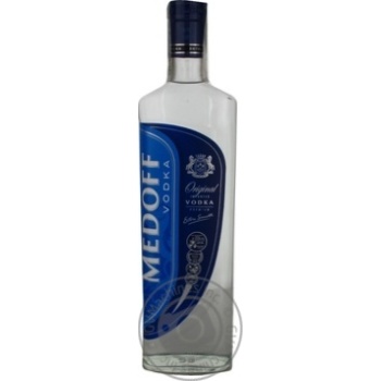 Vodka Medoff Elite 37.5% 700ml glass bottle - buy, prices for MegaMarket - photo 1
