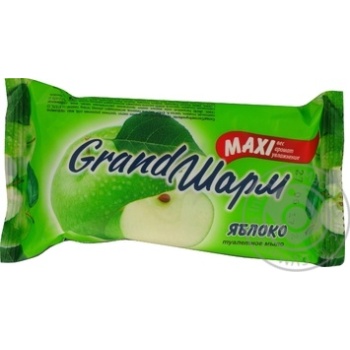 Мило туалетне Grand Шарм Яблуко 140г х48 купить, цены на МегаМаркет - фото 1