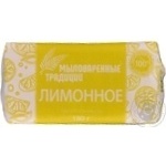 Мило туалетне Миловарний Традиції Лимонне 180г х44