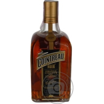 Лікер Cointreau Noir 0.7л 40% 0.7л х12 купить, цены на МегаМаркет - фото 1