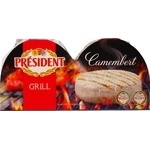 President Camembert soft cheese 60% 2*90g