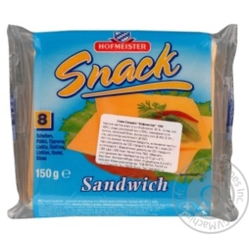 Cheese Hofmeister processed 50% 150g - buy, prices for MegaMarket - photo 1
