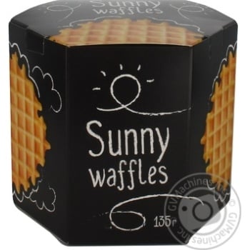 Вафли Truff Royal Sunny Waffles 135г - купить, цены на - фото 1