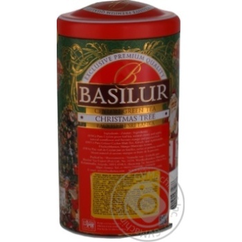 Чай зеленый Basilur Christmas Tree с кусоч.фруктов 100г купить, цены на МегаМаркет - фото 3
