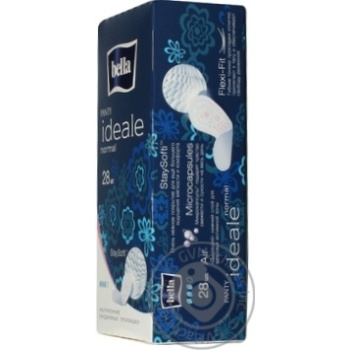 Прокладки Bella Panty Ideale Normal ежедневные ультратонкие 3 капельки 28шт купить, цены на МегаМаркет - фото 2