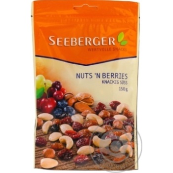 Суміш горіхів і сухофруктів Seeberger 150г купити, ціни на МегаМаркет - фото 3