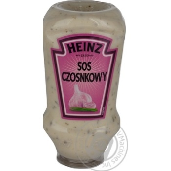Cоус Heinz Часниковий 220мл купити, ціни на МегаМаркет - фото 1