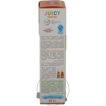 Зубная паста Splat Juicy Персик детская укрепляющая 35мл купить, цены на МегаМаркет - фото 5