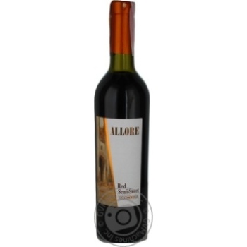 Wine red semisweet 9-11% 750ml - buy, prices for MegaMarket - photo 1