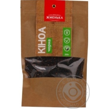 Zhmenka quinoa black groat 200g - buy, prices for MegaMarket - photo 2
