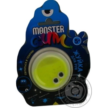 Monster Glowing Hand Gum 21g - buy, prices for NOVUS - photo 1