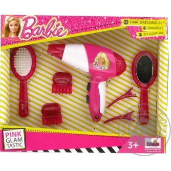 Іграшковий набір Barbie Klein для догляду за волоссям купити, ціни на МегаМаркет - фото 1