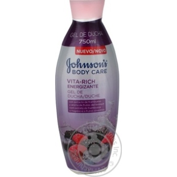 Gel Johnsons with berries for shower 750ml - buy, prices for MegaMarket - photo 1