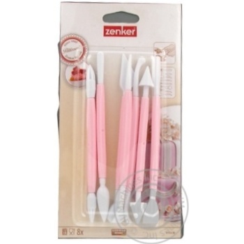 Set Zenker plastic for decorating 8pcs - buy, prices for MegaMarket - photo 1