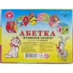 Кубики Абетка 12шт