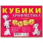 Кубики Арифметика 12шт