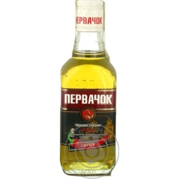 Vodka Pervak honey 40% 250ml Ukraine - buy, prices for MegaMarket - photo 1