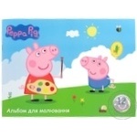 Альбом для малювання  12 арк. Peppa Pig