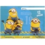 Альбом для малювання 12 арк. Despicable Me © Universal Studios