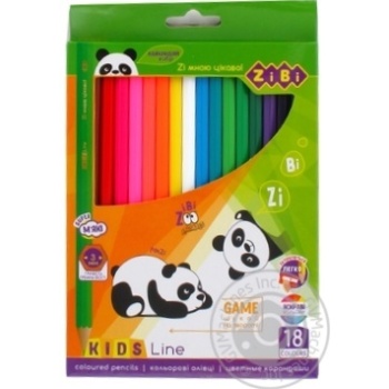 Pencil Zibi 18colors - buy, prices for MegaMarket - photo 1
