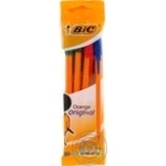 Ручка Bic Оранж Оріжінал Асорті 4шт х10