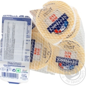 Сыр Ile de France Mini Brie мягкий 5*25г купить, цены на МегаМаркет - фото 2