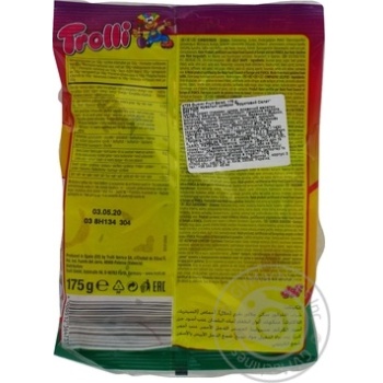 Конфеты Trolli Фруктовый салат фруктовые жевательные 175г купить, цены на МегаМаркет - фото 2