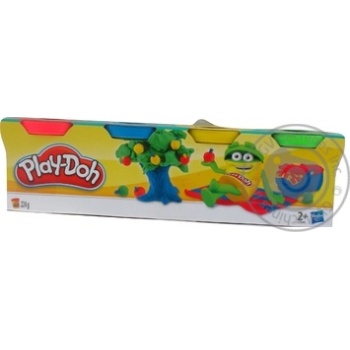 Набор пластилина Hasbro Play-Doh 4 мини-баночки купить, цены на МегаМаркет - фото 1